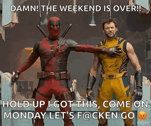 Deadpool And Wolverine Go Go GIF