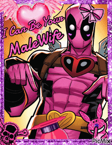 Deadpool Lovepool GIF