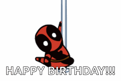 Deadpool Pole Dancing GIF