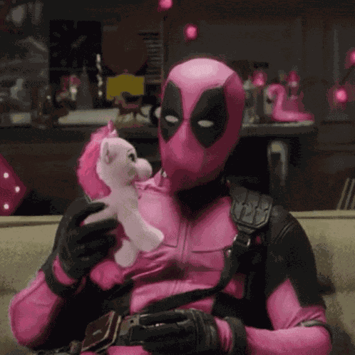Deadpool Unicorn GIF