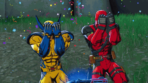 Deadpool Wolverine GIF