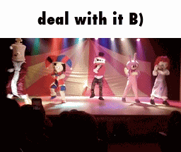 Deal With It Digital Circus GIF