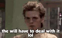 Deal With It Fuck You GIF