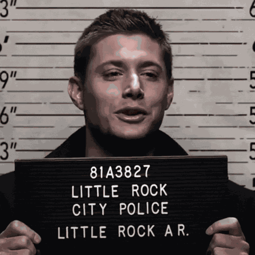 Dean Winchester Blue Steel GIF