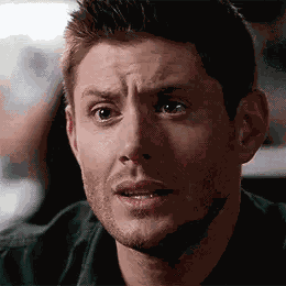 Dean Winchester Confused GIF