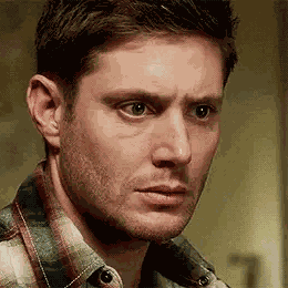 Dean Winchester Confused GIF