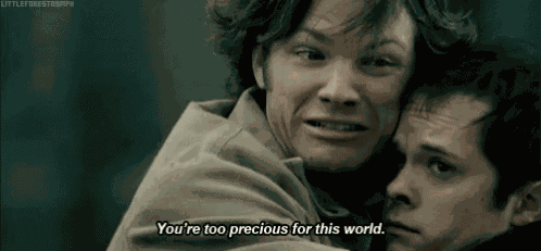 Dean Winchester Too Precious For This World GIF