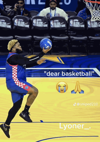 Dear Basketball Meme GIF