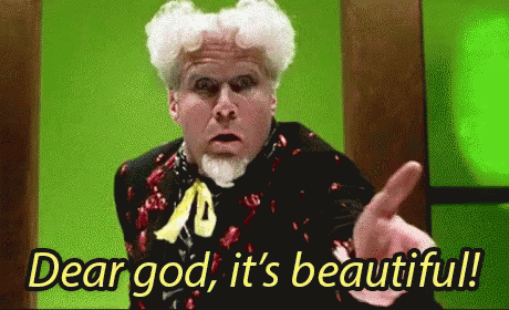 Dear God, It'S Beautiful! - Will Ferrell In Zoolander GIF