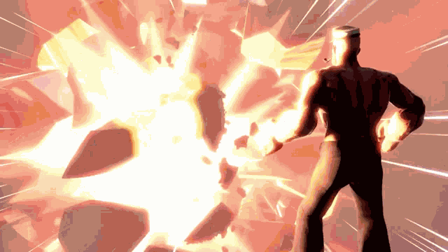 Death Battle One Punch Man GIF