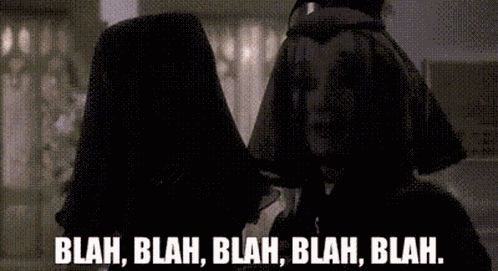 Death Becomes Her Blah Blah Blah GIF