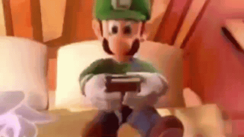 Death Luigi GIF