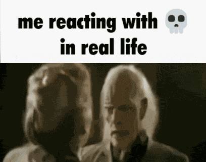Death Skull Emoji GIF