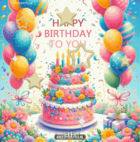 Deelplaatjes Gefeliciteerd GIF
