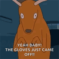 Deer Fingers Adventure Time GIF