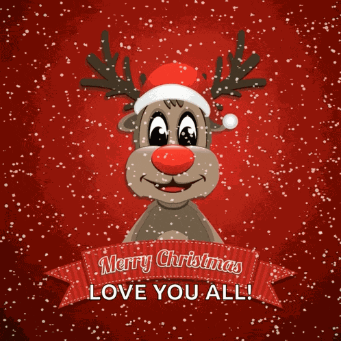 Deer Merrychristmas GIF