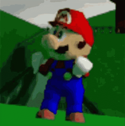 Default Dance Mario GIF