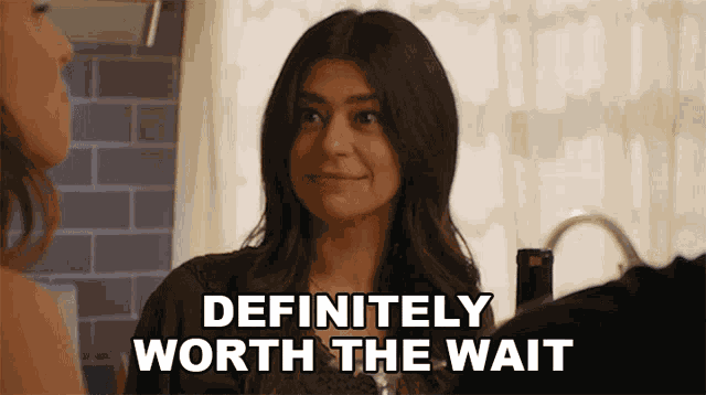 Definitely Worth The Wait Naima Perry GIF