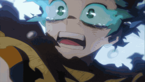 Deku Crying Deku Crying With Power Eyes GIF