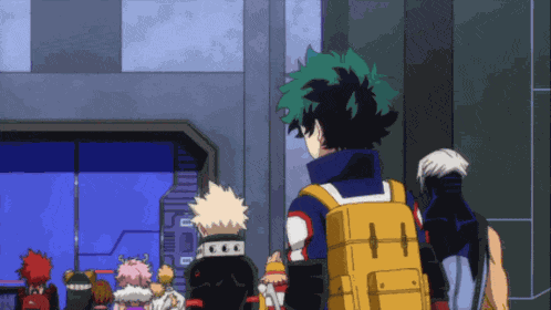 Deku Hello Izuku Midoriya GIF