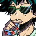 Deku Izuku Midoriya Sticker
