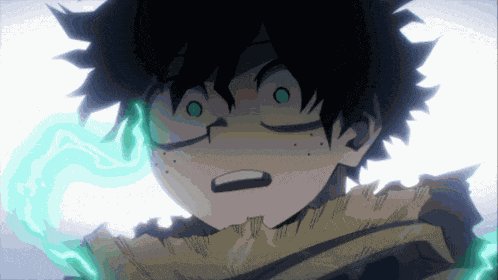 Deku Shocked Deku Trauma GIF