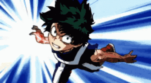 Deku Smach GIF