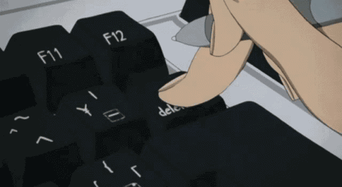 Delete Button GIF