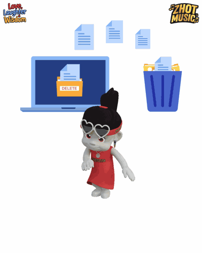 Deleting Files Delete Data GIF