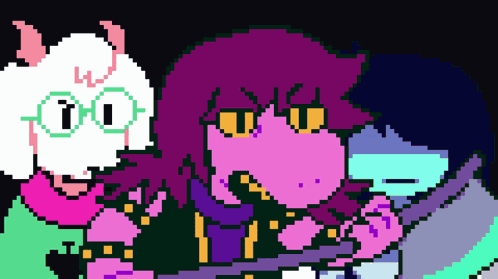 Deltarune Susie GIF