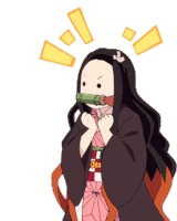 Demon Slayer Nezuko Kamado Sticker