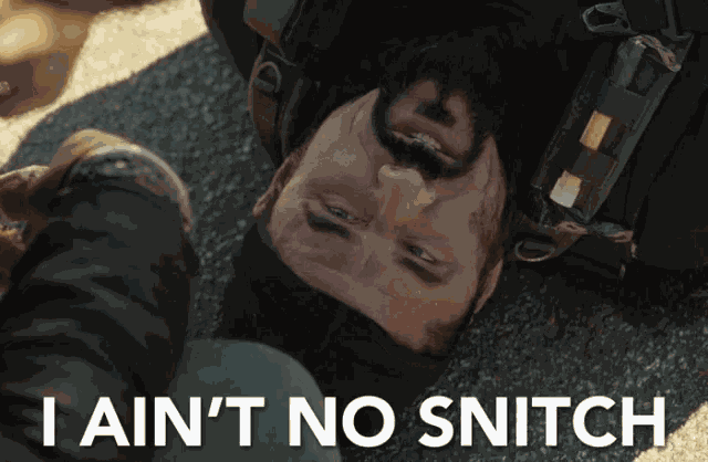Den Of Thieves Den Of Thieves Gifs I Aint No Snitch GIF