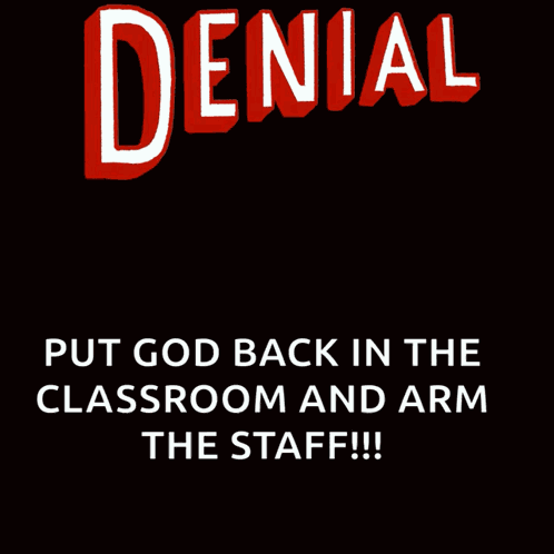 Denial Is Not Policy End Gun Violence GIF