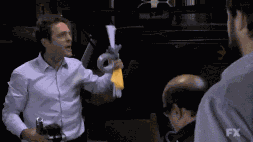 Dennis Reynolds I Am Golden God GIF