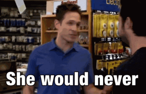 Dennis Reynolds Implication GIF