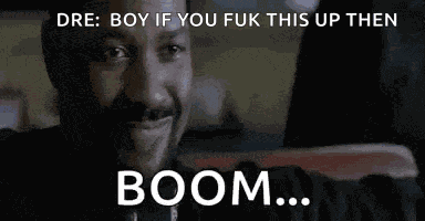 Denzel Washington Boom GIF