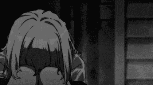 Depressed Anime GIF