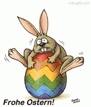 Der Hase Springt - Ostern GIF