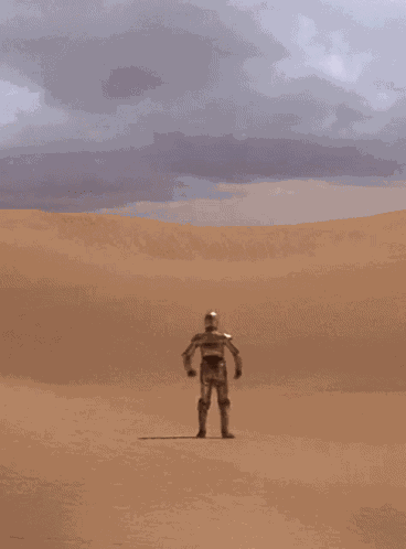 Desert C3po GIF