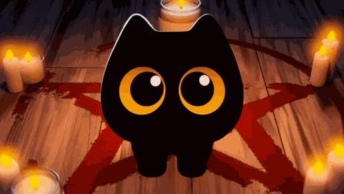 Devil Cat GIF