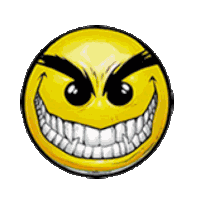 Devil Devil Smile Sticker