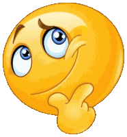 Devious Thinking Emoticon Sticker