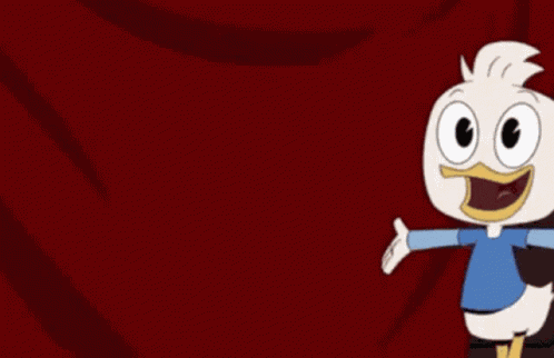Deweyduck Bow GIF