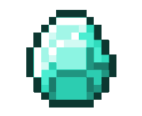 Diamond Minecraft Sticker
