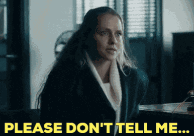 Diana Bishop Please Dont Tell Me GIF