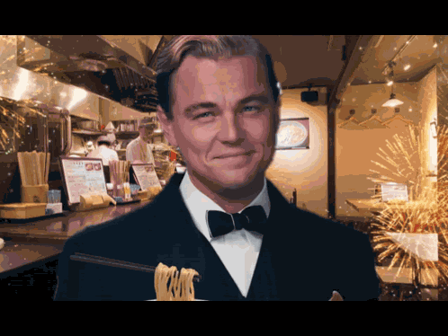 Dicaprio Ramen GIF