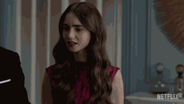 Did He Just Say Lily Collins GIF