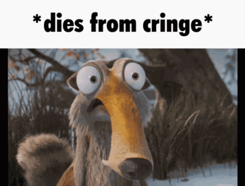 Dies From Cringe Dies Of Cringe GIF