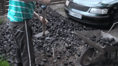 Digging Shovel GIF