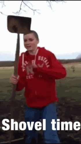 Digging Shovel Time GIF